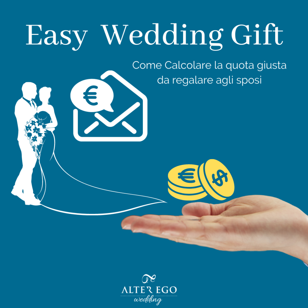 easy wedding gift | regalo sposi | soldi sposi