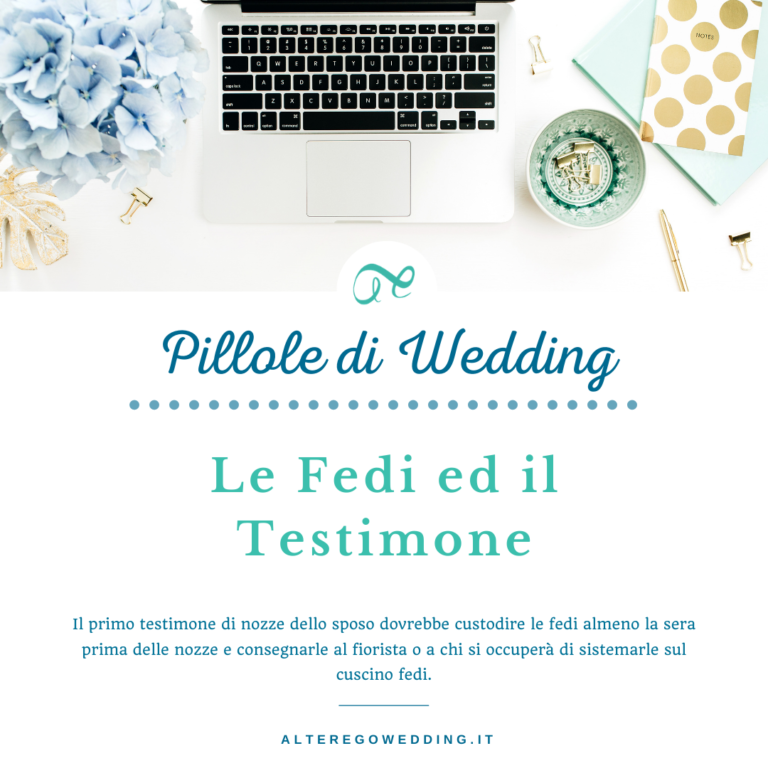 Le Fedi ed il Testimone - Alter ego wedding