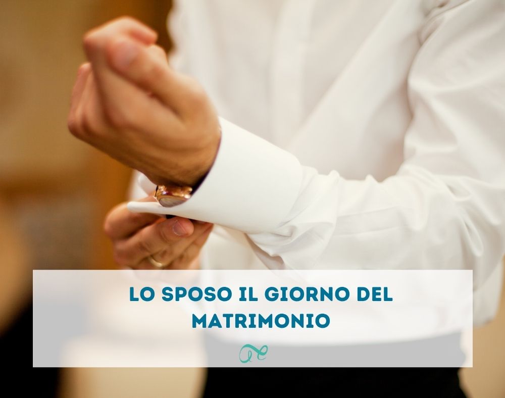 Lo sposo il giorno del matrimonio